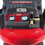 Norge Air Compressor 6 Gallon Pancake